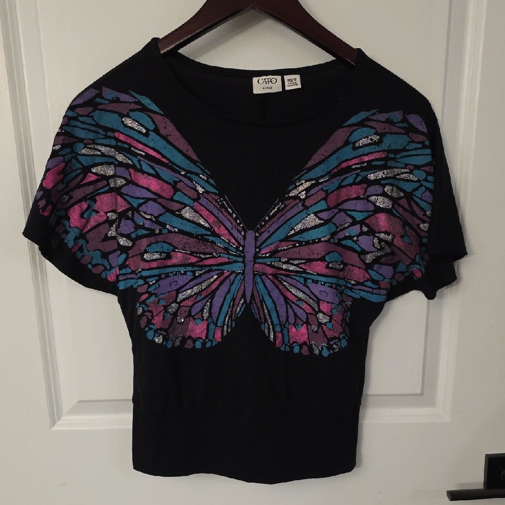 Cato Girls Butterfly Top